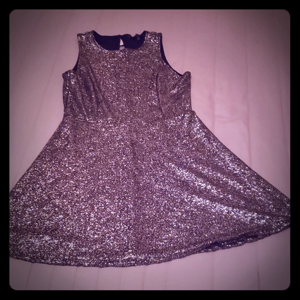 Silver dress